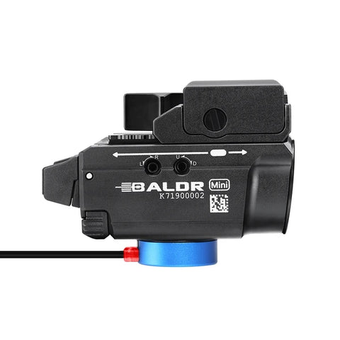 OLIGHT BALDRMINITBK Baldr Mini / Baldr RL Mini Laser Combo Tactical Light 600 Lumens