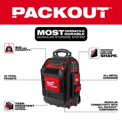 Milwaukee 48-22-8303 PACKOUT™ Structured Backpack