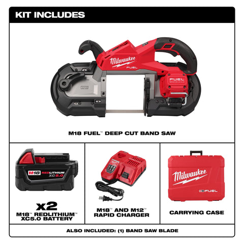Milwaukee 2929-22 M18 FUEL™ Deep Cut Band Saw Kit image 3