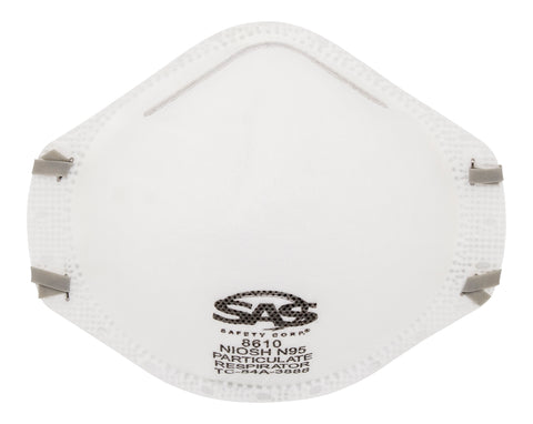 SAS 8610 N95 Particulate Respirator - 20PK