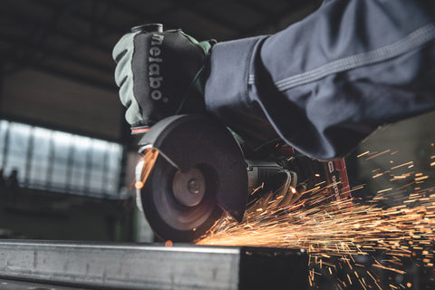 Metabo 613059520 Metabo WPB 18 LT BL 11-125 Quick 5.5 Kit 4-1/2” / 5” Brushless Braking Angle Grinder Kit