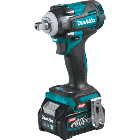 Makita GWT05D 40V max XGT® Brushless Cordless 4-Speed 1/2" Sq. Drive Impact Wrench Kit w/ Detent Anvil (2.5Ah)