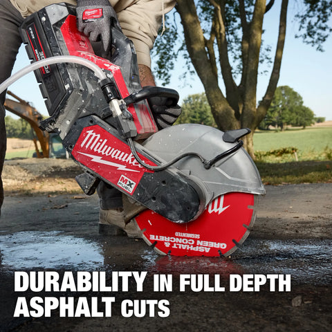 Milwaukee 49-93-7245 16" Asphalt & Green Concrete Diamond Blade