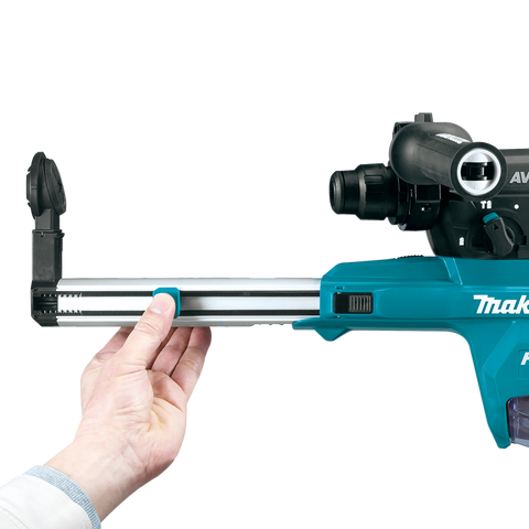 Makita GRH07M1W 40V max XGT® 1-1/8" SDS-PLUS AVT® Rotary Hammer Kit with Dust Extractor, AFT®, AWS Capable