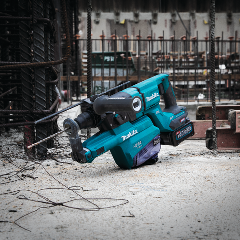 Makita GRH07M1 40V max XGT® Brushless Cordless 1-1/8" SDS-PLUS AVT® Rotary Hammer Kit, AFT® and AWS® Capable (4.0Ah)
