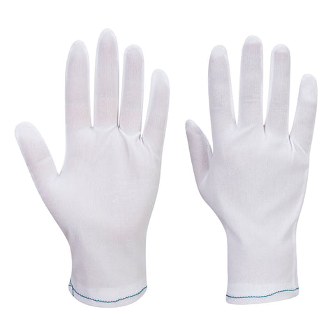 Portwest A010WHR Nylon Inspection Glove (600 Pairs) - White - R