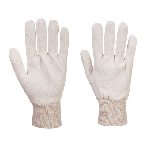 Portwest A040NLR Jersey Liner Glove (300 Pairs) - Natural - R