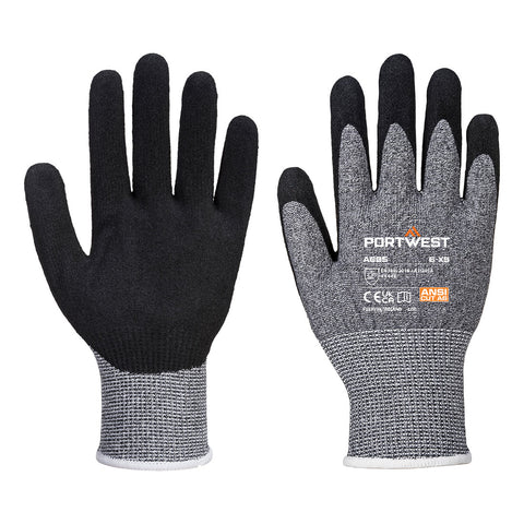 Portwest A665GRR Cut E13 Nitrile Glove A6 - Gray - R