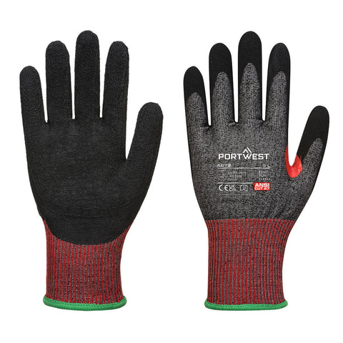 Portwest A672K8R CS Cut F13 Nitrile Glove A6 - Black - R