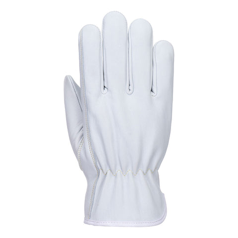Portwest A746WHR Cut Goat Leather Glove A5 - White - R
