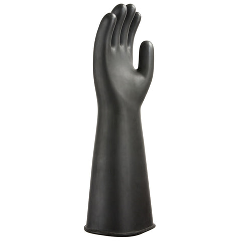 Portwest A802BKR Chem 440 Latex Heavyweight Gauntlet - Black - R