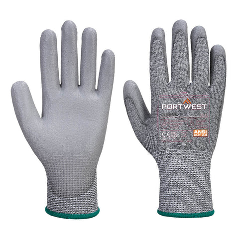 Portwest AB622G7R Cut 13C PU Essential Multipack (Pk12) A3 - Gray - R