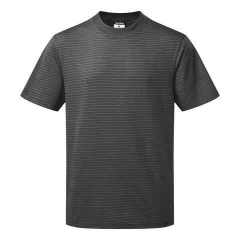 Portwest AS20ZOR Anti-Static ESD T-Shirt S/S - Zoom Gray - R