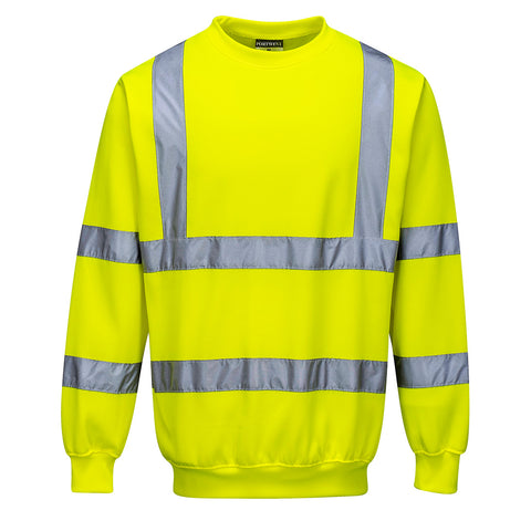 Portwest B303YER Hi-Vis Sweatshirt - Yellow - R