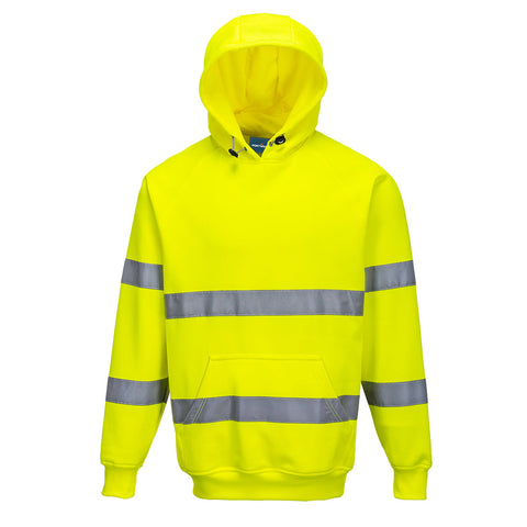 Portwest B304YER Hi-Vis Hoodie - Yellow - R