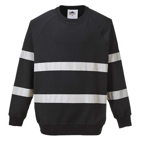 Portwest B307BKR Iona Sweatshirt - Black - R
