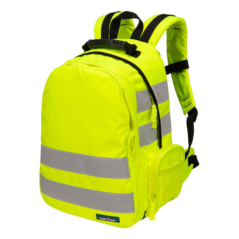 Portwest B905YE Hi-Vis Backpack - Yellow - R