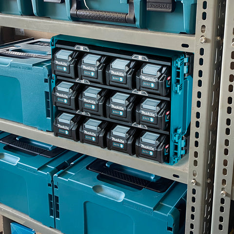 Makita BCC02 40V max XGT® 12 Port Charging Case