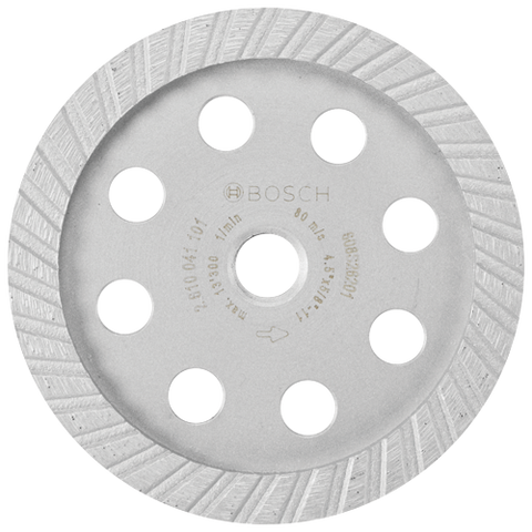 BOSCH DCT0401 4" Turbo Diamond Cup Wheel