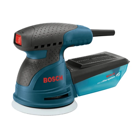 BOSCH ROS10 5 In. Single-Speed Palm Random Orbit Sander/Polisher