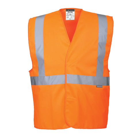 Portwest C472ORR Hi-Vis Band and Brace Vest - Orange - R