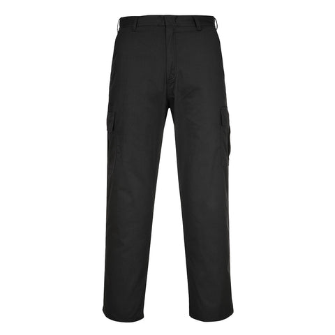 Portwest C701BKR Cargo Pants - Black - R