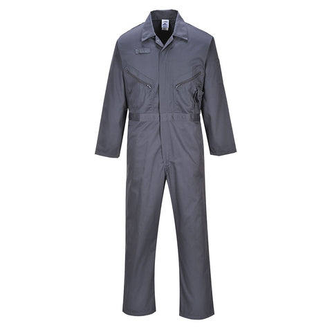 Portwest C813GGR Liverpool Zipper Coverall - Graphite Gray - R