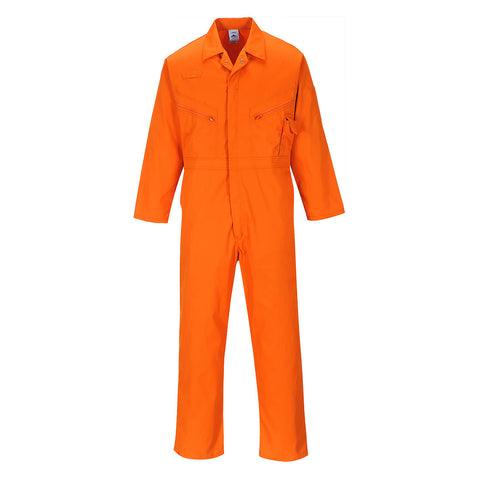 Portwest C813ORR Liverpool Zipper Coverall - Orange - R