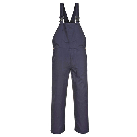 Portwest C881NVR Cotton Bib Overall - Navy - R