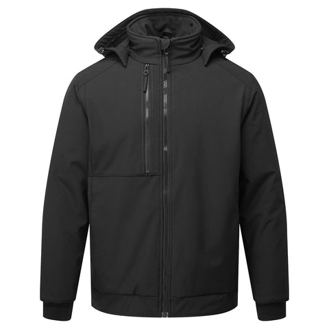 Portwest CD874BKR WX2 Eco Insulated Softshell (2L) - Black - R