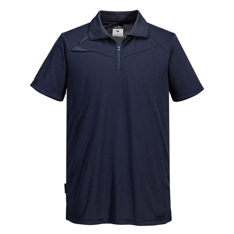 Portwest DX410ANR DX4 Polo Shirt S/S - All Navy - R