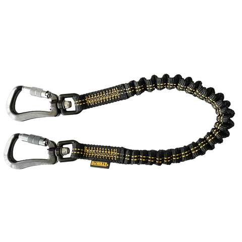 DFP Safety DXDP721500 DEWALT Power Tool Lanyard Dual Carabiner 38", 15 lb. capacity