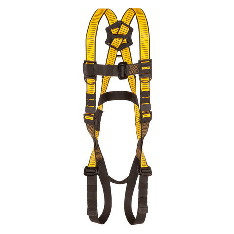 DFP Safety DXFP512001(S-M) DEWALT D1000 harness, 5 Point Adjustment with Pass-Thru Legs Buckles (S-M)