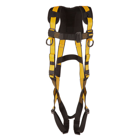 DFP Safety DXFP512005(S-M) DEWALT D1000 Vest Style, 5-Point, back d-ring, PT chest, PT legs, Shoulder pads (S-M)