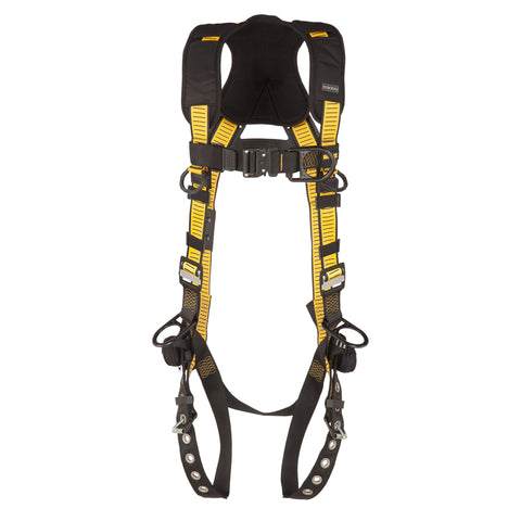 DFP Safety DXFP532051(XL-2XL) DEWALT D3000 Vest Style, back, 5-Point, Front and Side D-Rings, QC Chest, TB Legs (XL-2XL)