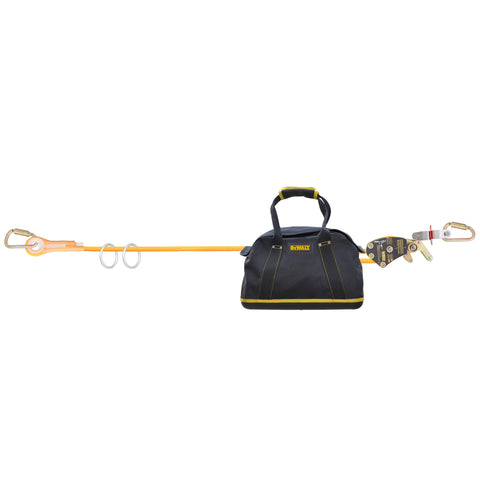 DFP Safety DXFP160020 DEWALT Horizontal Lifeline System - Rope - Temporary - 2 Person - 100'