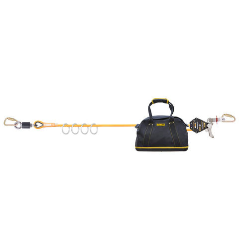 DFP Safety DXFP160040 DEWALT Horizontal Lifeline System - Rope - Temporary - 4 Person - 100'