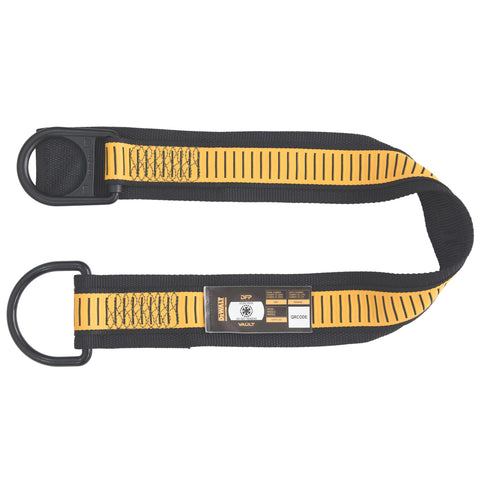DFP Safety DXFP811003 DEWALT Web Anchor Strap - Choker - Large And Small D-Rings With Wear Pad, - 3'