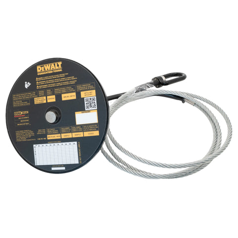 DFP Safety DXFP822001 DEWALT Drop through Anchor with 6" Plate and 6 ft Cable