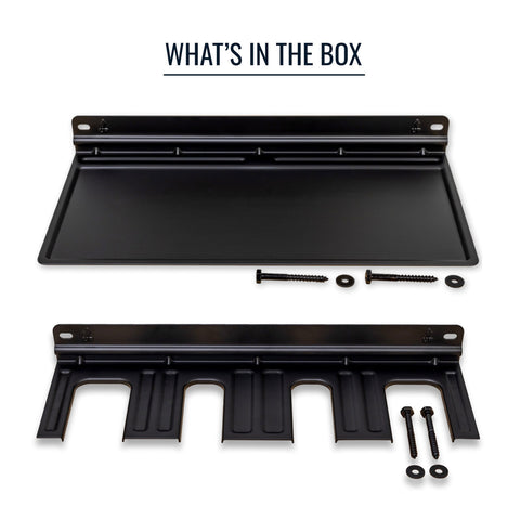 Power Tool Organizer + Shelf | Garage Storage Rack