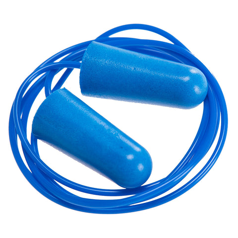 Portwest EP30BLU Detectable Corded PU Ear Plugs (200 pairs) - Blue