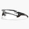 Edge Eyewear TV121VS - Safety Glasses - Taven - Black Frame with Gray TPR / Vapor Shield Clear Lenses