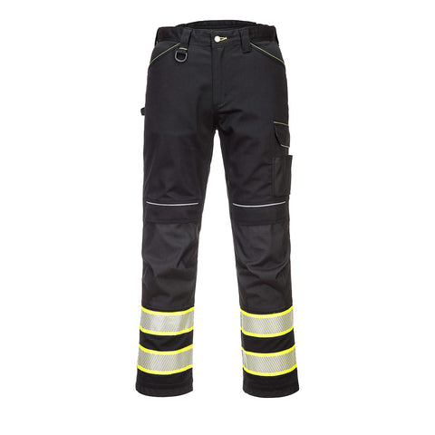 Portwest F142BKR Iona Plus Enhanced Work Pants - Black - R