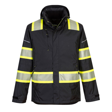 Portwest F144BKR Iona Plus Enhanced Winter Jacket - Black - R