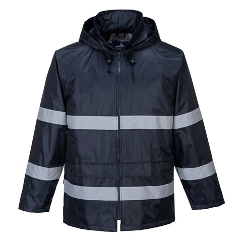 Portwest F440NAR Iona Enhanced Rain Traffic Jacket - Navy - R