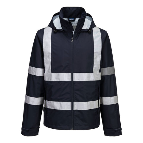 Portwest F442DNR Iona Enhanced Lightweight Packable Jacket - Dark Navy - R