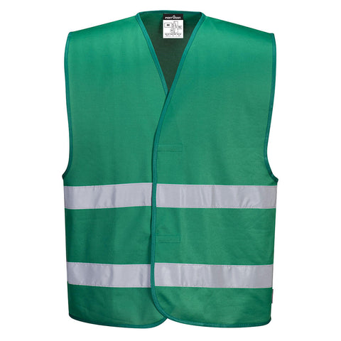 Portwest F474BGR Iona Enhanced Vest - Bottle Green - R