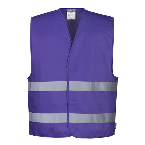Portwest F474PUR Iona Enhanced Vest - Purple - R