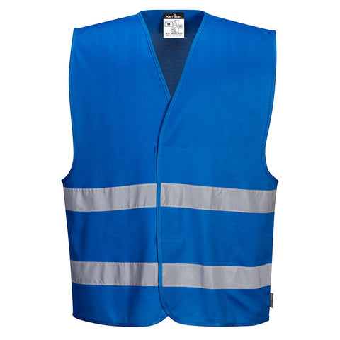 Portwest F474RBR Iona Enhanced Vest - Royal Blue - R