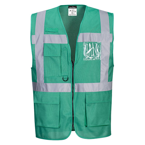 Portwest F476BGR Iona Executive Vest - Bottle Green - R